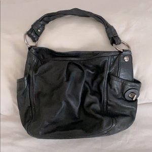 Coach purse - Black Leather Hobo Style GUC